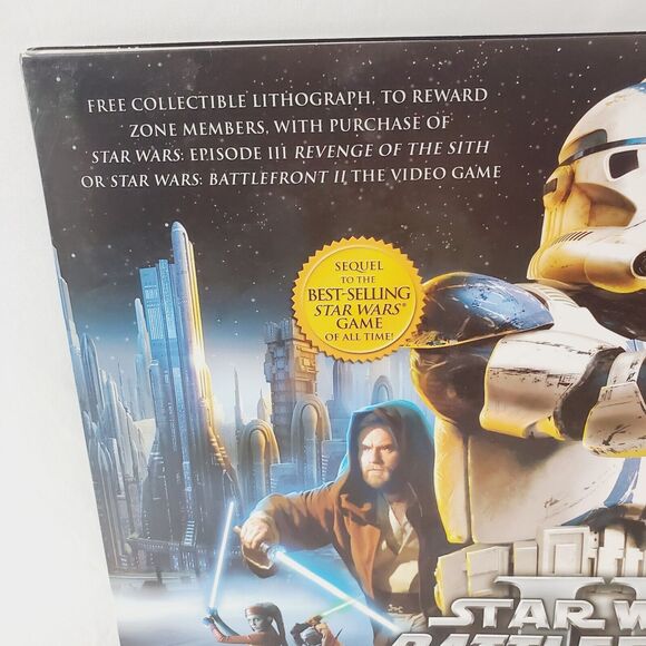 Star Wars III Revenge of the Sith Best Buy Limited Edition Lithograph 2005 Retro - Picture 4 of 6